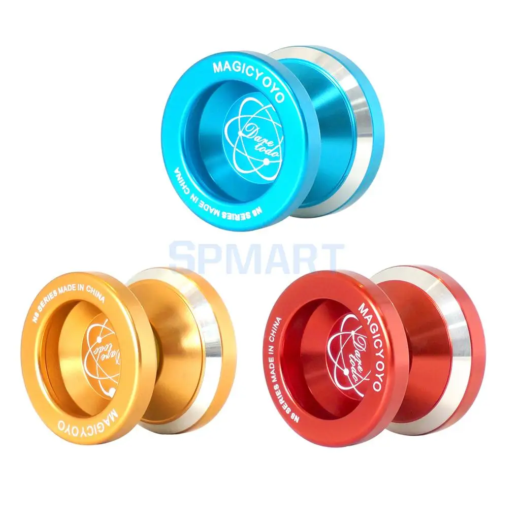 Magic Yo-yo N8/T5/T6 Professional Aluminum Alloy YoYo Ball Juggling Bearing String Trick Toys