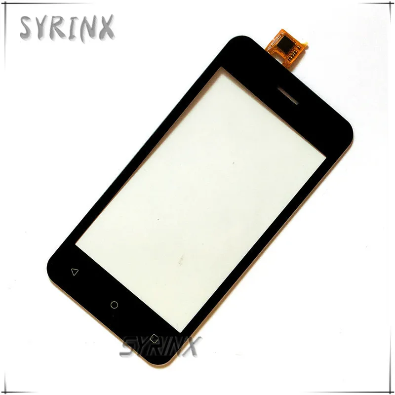 Syrinx с 3M наклейкой сенсорный экран дигитайзер Панель переднее стекло для Fly Stratus 5 FS406 FS 406 мобильный телефон сенсорный экран сенсор
