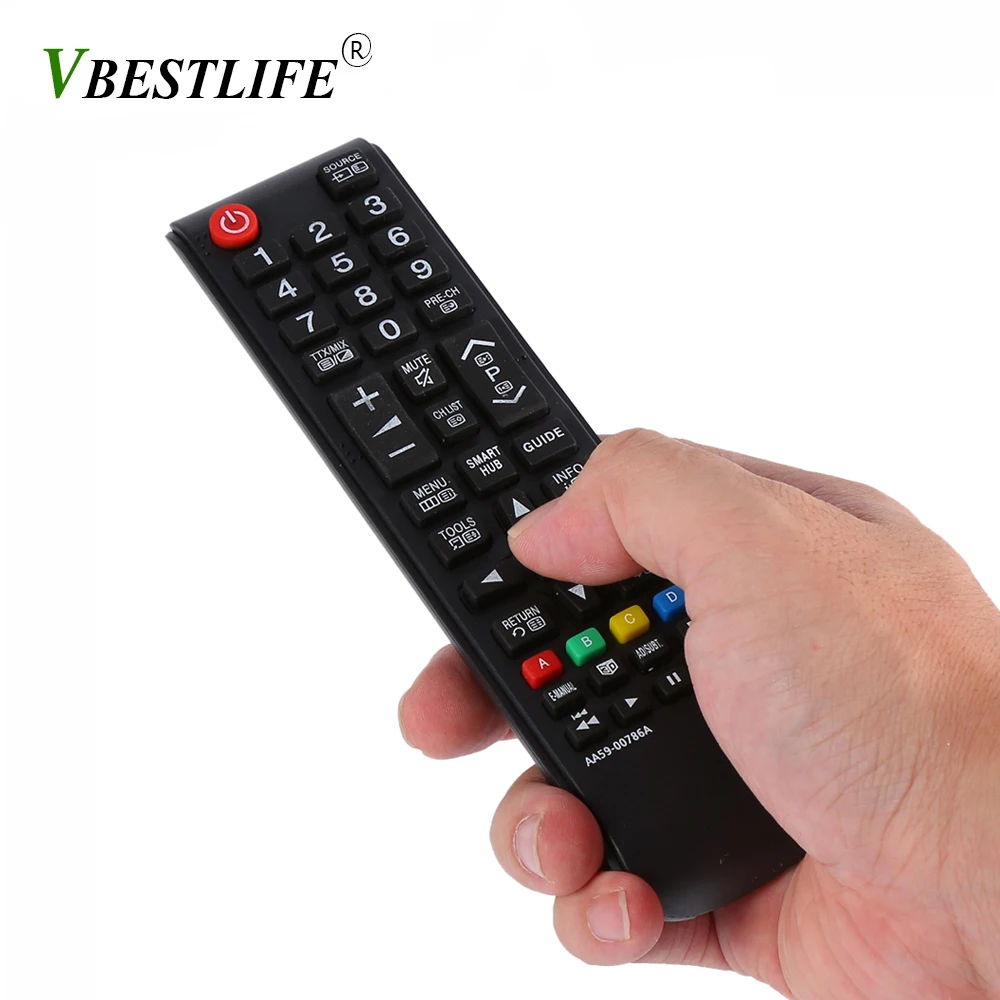 

VBESTLIFE Smart Remote Control Replaceme For Samsung AA59-00786A AA5900786A LCD LED Smart TV Television universal remote control