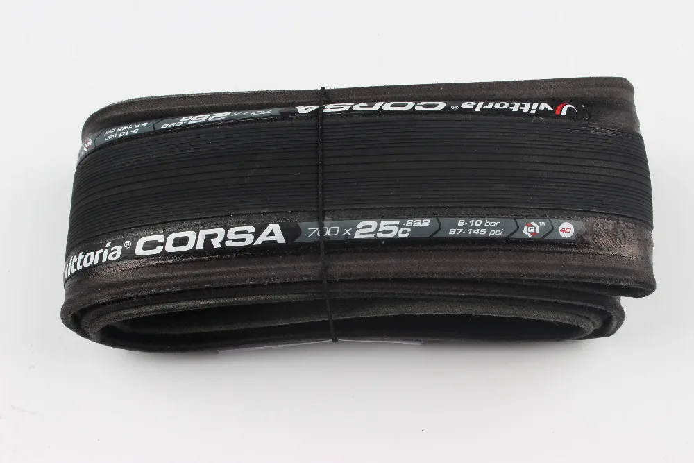 Vittoria Competition Corsa G+ Clincher дорожный велосипед шины 700x25c черный