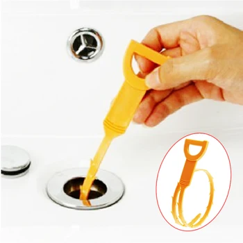 

New Kitchen Wiper Makeup Brush Cleaner Practical Plastic Drain Pipe Cleaner Cleaning Tool Gadget HG99