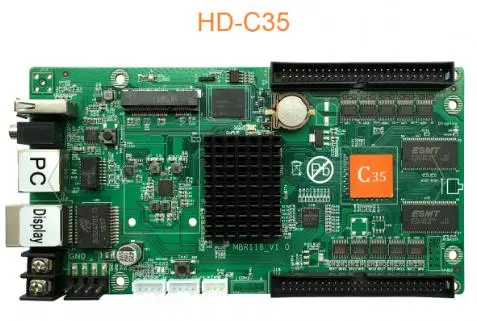 

Huidu HD-C35 led controller support U-disk extend easy use led control card for led full color display advertising led board