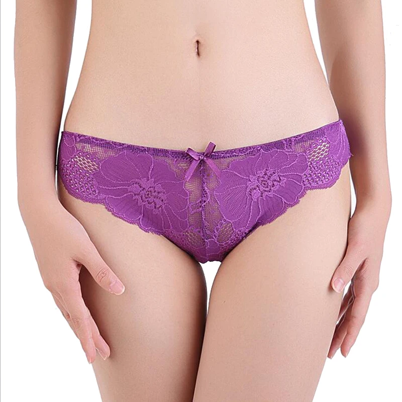 Women's Intimates Sexy Panties Lace Briefs Low Waist Female Underwear