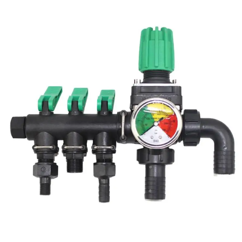 

3-Way Water Connector Drugs Agricultural Spray Machine Farm Sprayers Pesticides Control Valve Dispenser Switch Tools 2019