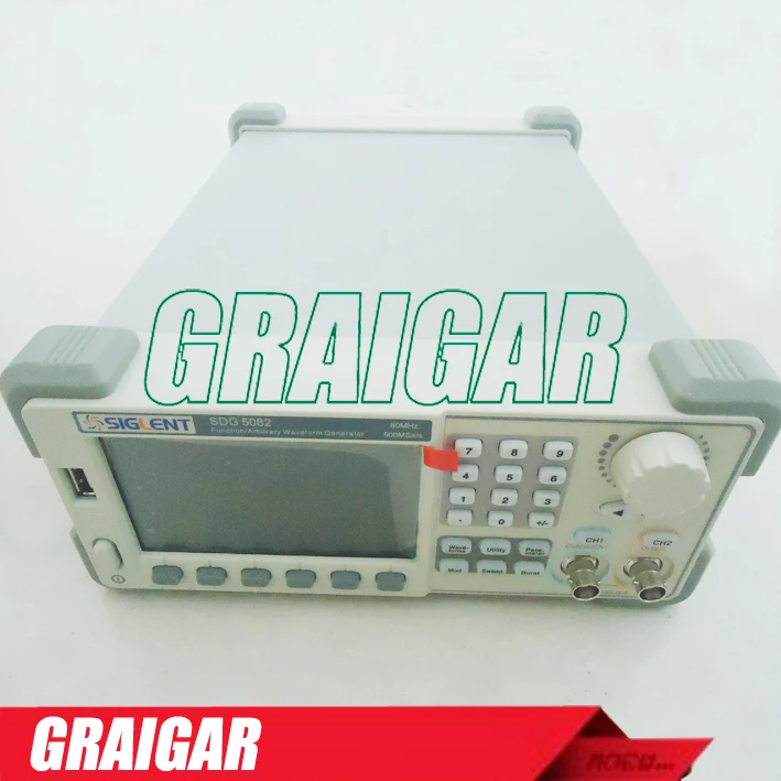 

New Siglent Digital Oscilloscope SDG5082 Function/Arbitrary Waveform Generator 80MHz; 500MSa/s Real Sample Rate