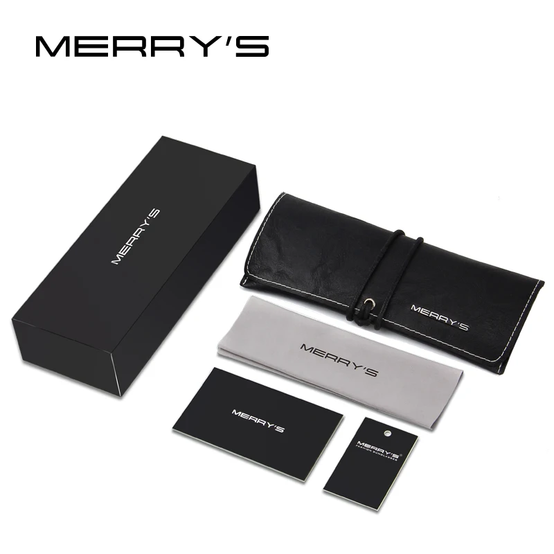 Мужские классические поляризационные солнцезащитные очки MERRY'S DESIGN TR90 Legs