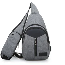 Груди пакет Для мужчин один ремешок Курьерские сумки Водонепроницаемый для отдыха Мода слинг Crossbody сумка Для женщин Креста тела сумки