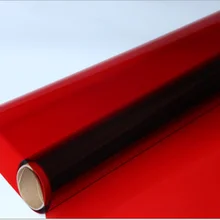 50 см* 600 см красная декоративная подарочная оконная пленка для дома очки для офиса наклейка высокого качества 20 ''x 236,22''