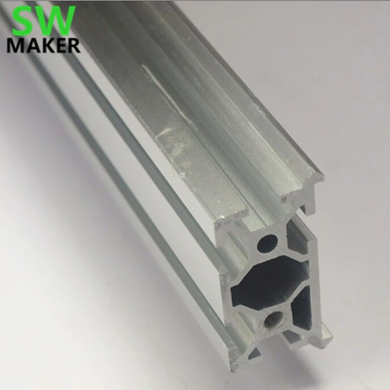 

SWMAKER CNC mill frame Aluminum Profiles MakerSlide Extrusion For DIY 200 mm length clear anodized for 3D printer