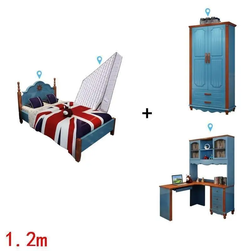 Для Mebles Dla Dzieci Yatak Odasi Mobile Muebles De Dormitorio деревянная мебель для спальни с подсветкой Enfant Cama Infantil детская кровать