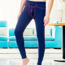 80% высокое качество хлопок мужское термобелье мужские кальсоны теплые штаны нижнее белье мужские эластичные удобные Леггинсы 1 шт