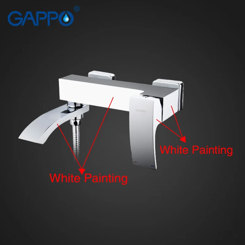 GAPPO عالية الجودة شلال حوض حمام صنبور torneira خلاط مرحاض بالوعة دش الحنفيات و حوض صنبور GA3207-8 GA1007-8 GAPPO عالية الجودة شلال حوض حمام صنبور torneira خلاط مرحاض بالوعة دش الحنفيات و حوض صنبور GA3207-8 GA1007-8