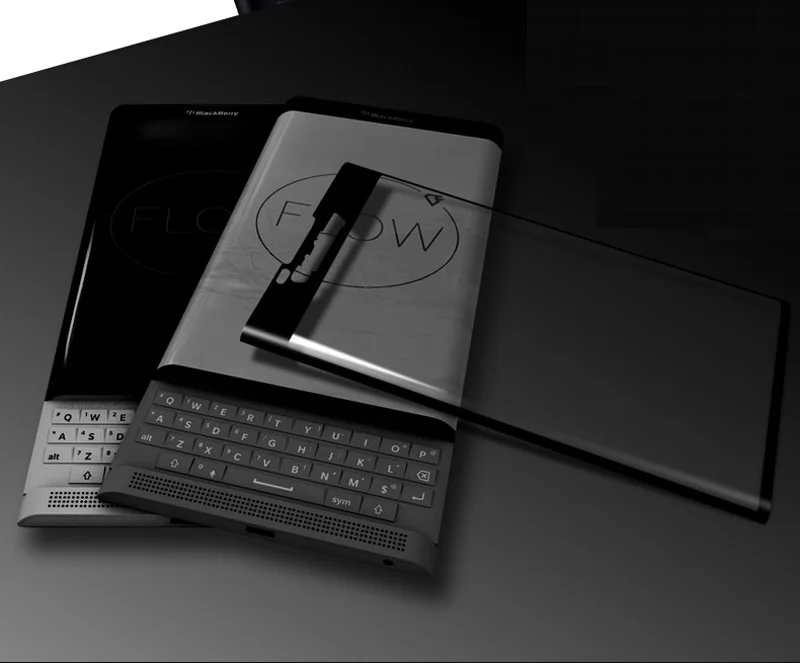 3D закаленное стекло для Blackberry Priv полное покрытие 9H защитная пленка