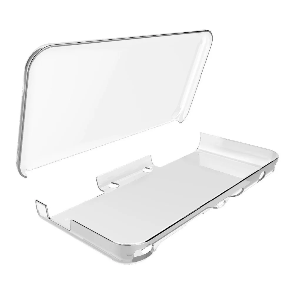 

H 10pcs Crystal Clear Protective Hard Guard Case Cover Skin Shell for New 2DS XL 2017