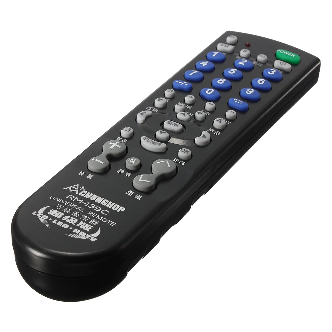 

SCLS CHUNGHOP RM-139ex Universal TV Remote Control Black