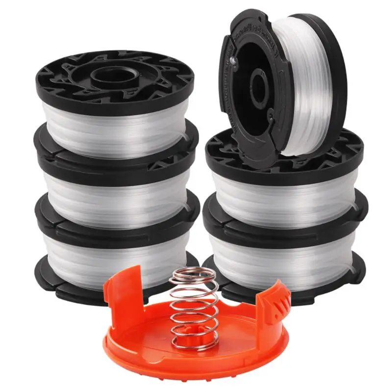 Replacement Spool scap cover for Black Decker Line String spring Trimmer Weed Eater Refills 30ft 0.065”AF-100-3ZP