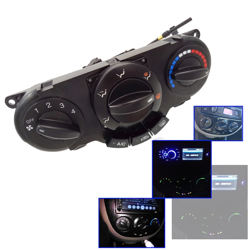 

1pc Heater Panel A/C Climate Control Black For Buick Excelle HRV For Chevrolet Lacetti Optra Nubira