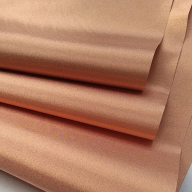 

Anti-scanning Anti-static Cloth For Linings RFID Shielding Fabric Gold Durable Anti-Radiation Electromagnetic Pro