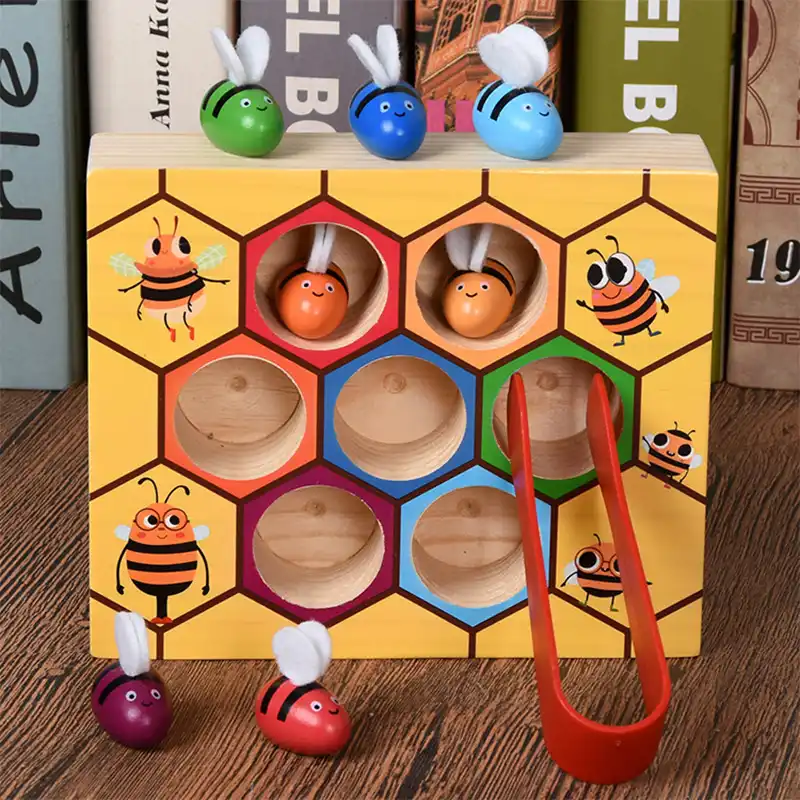 juego abejas montessori