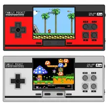 Для FC/NES портативные игровые игроков 3-дюймовый HD Дисплей Семья Карманный 8 бит Видео игровой плеер построен в 348 футболки с принтами на тему классических игр