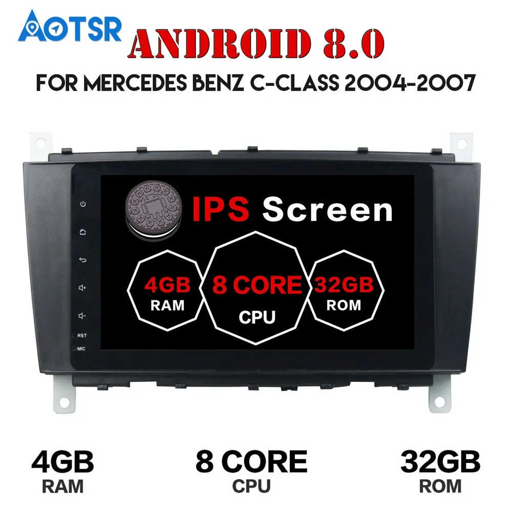 Top 8" Android 8.0 Car GPS for Benz /C-Class /W203 /CLC /G /Class /W467 with CD Player 8 Core 4GB+32GB Auto Stereo Multimedia 4G IPS 1 Top 8" Android 8.0 Car GPS for Benz /C-Class /W203 /CLC /G /Class /W467 with CD Player 8 Core 4GB+32GB Auto Stereo Multimedia 4G IPS 1