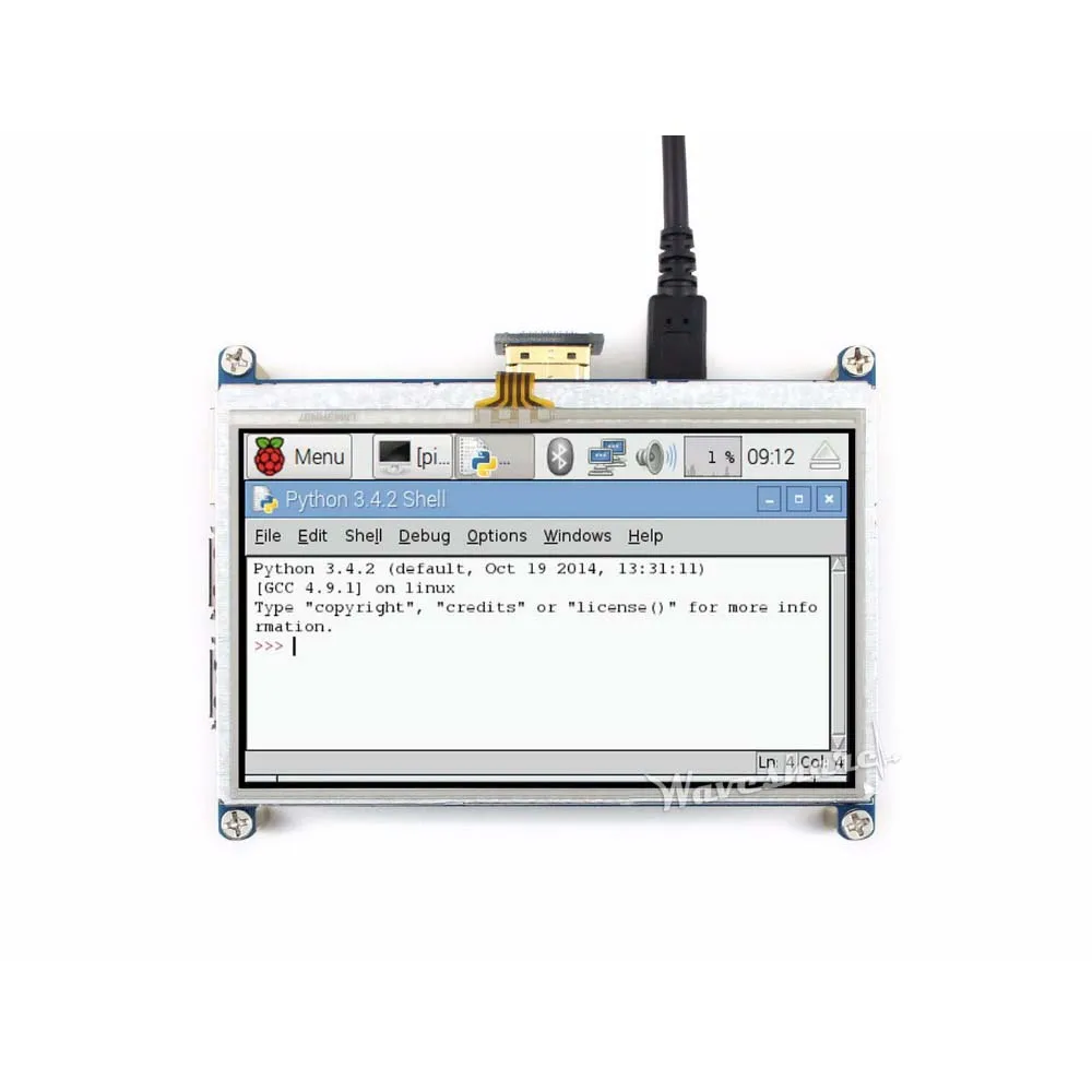 Waveshare 4 3 дюймов HDMI lcd резистивный сенсорный экран планшет 480*272 предназначен для