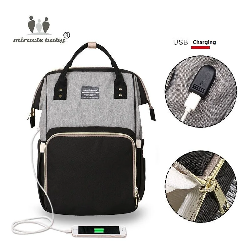 

Mummy Maternity Nappy Bag Large Capacity Baby Bag Bolsa Maternidade Designer Nursing Bag for Mother Baby Diaper Usb Charging Bag