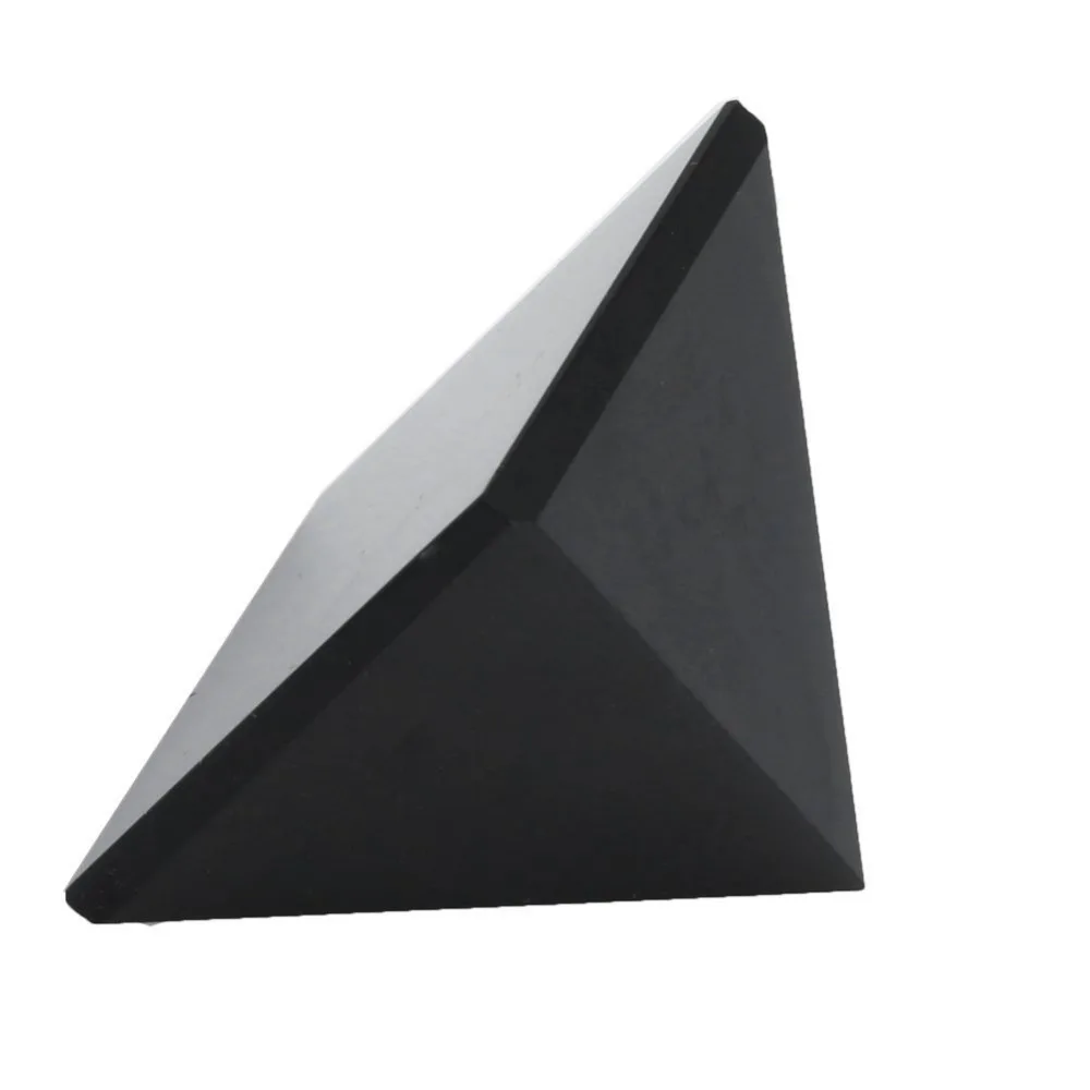 Pyramid Black Obsidian Carved Stone Rock 1.6" Stones AliExpress