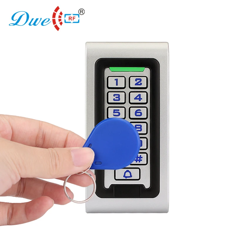 DWE CC RF контроля доступа card reader Подсветка клавиатуры rfid 125 кГц reader металлический корпус настенный reader