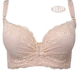 

Sexy Women lace push up bra underwear thin section cup C cup D cup E bra for women large size 3/4 cup