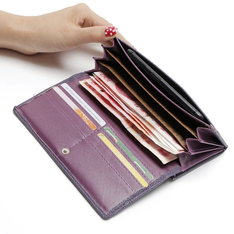 New Style Korean Style Candy Colored Three Fold Wallet Women Mid-length Women's Clutch Bag Quality Female Purse Multi Pocket