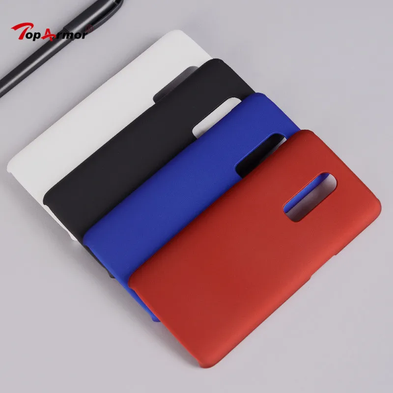 

TopArmor Case Phone Hard Cover For OnePlus 6 6.28" Case Matte Scrub PC Plastic Hard Shell For OnePlus 6 OnePlus6 Back Case Coque