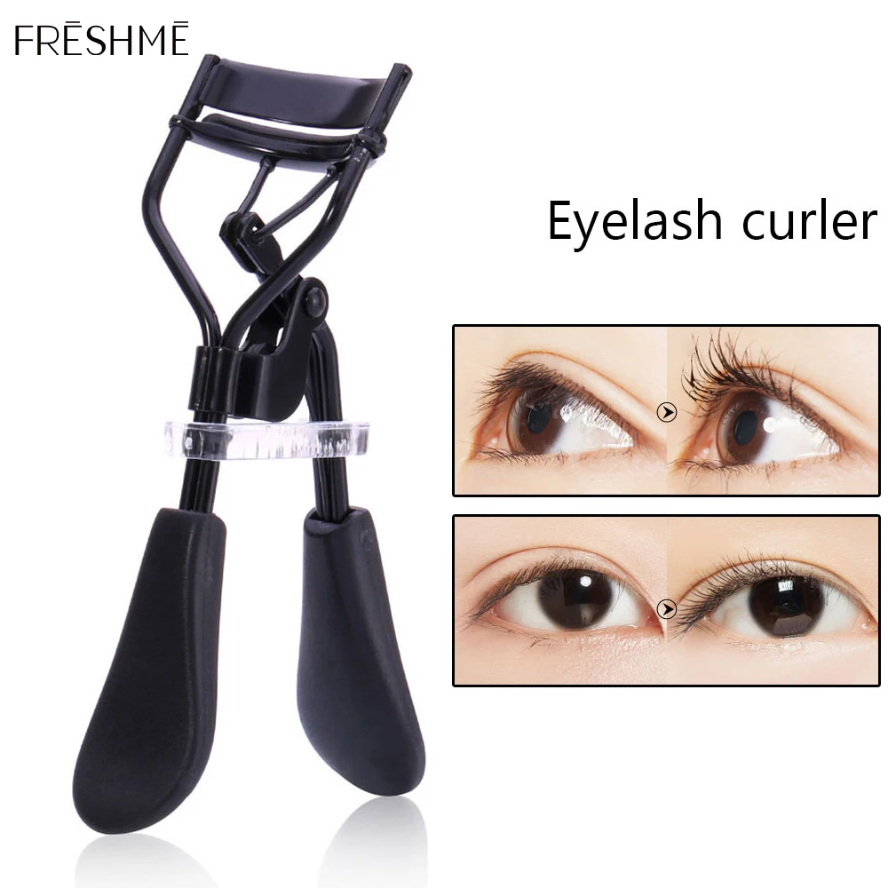 

FRESHME Eyelash Curler Fake Eye Lashes Curling Clip Eyelash False Eyelash Tweezers Cosmetic Beauty Makeup Tool Nipper Accessory