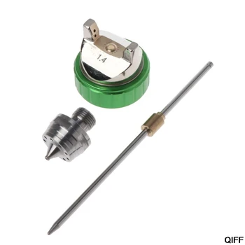 

1.4mm Nozzle Kit Set Replacement Part For HVLP Spray Gun H-827 Han Pneumatic Ejection Paint May06