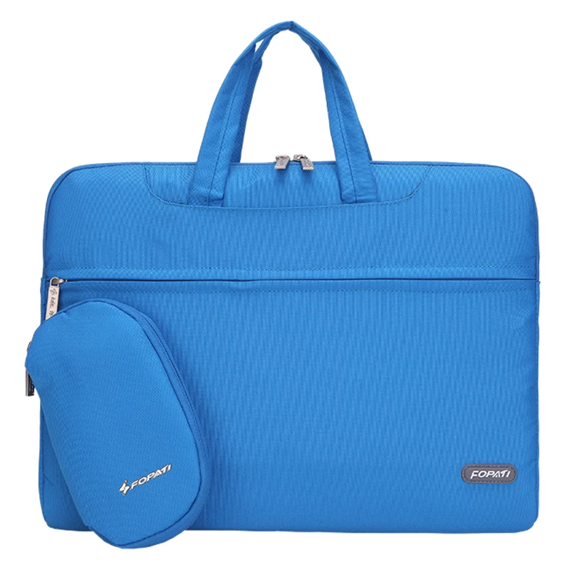 13 inch Laptop Bag Notebook Shoulder Messenger Bag Men Women Handbag Sleeve (Blue)-in Laptop ...