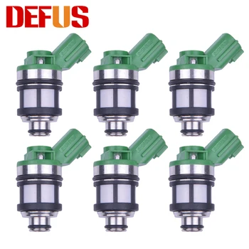 

6X Fuel Injectors OE JS4D-5 16600-1S700 FJ397 For Nissan Frontier Pickup Xterra 2.4L KA24DE Pickup KA24E 1998-04 Nozzle Gasoline
