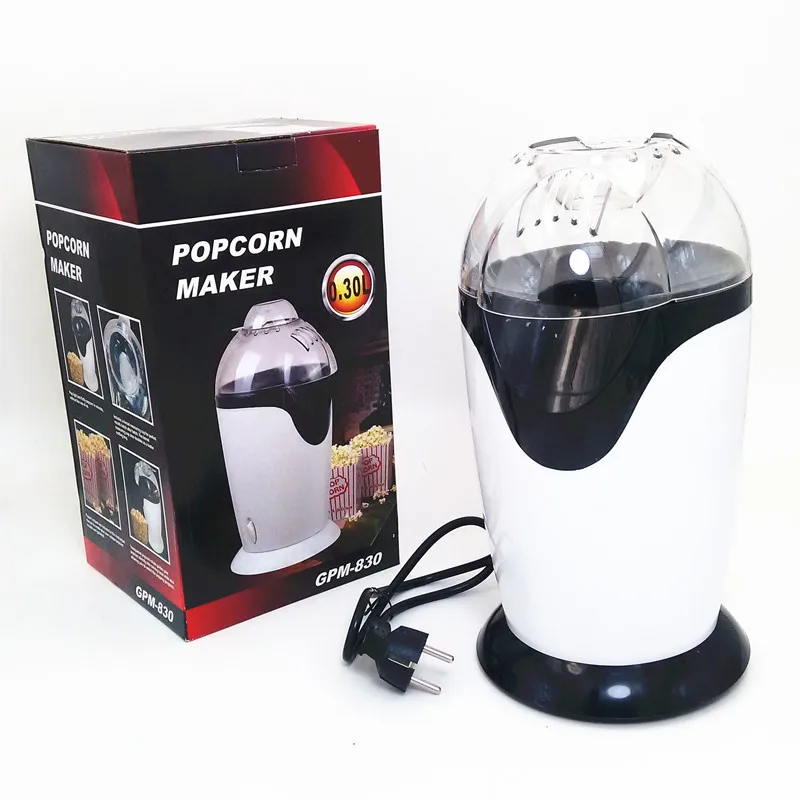 

110V/220VHousehold Healthy Hot Air Oil-free Mini Popcorn Making Machine Maker Corn Poping Popper Home Kitchen Appliance