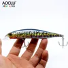 AOCLU-SEÑUELOS jerkbait wobblers 13,5 cm 18,5g, cebo duro Minnow, manivela de pesca con imán, anzuelos VMC, 8 colores ► Foto 3/6