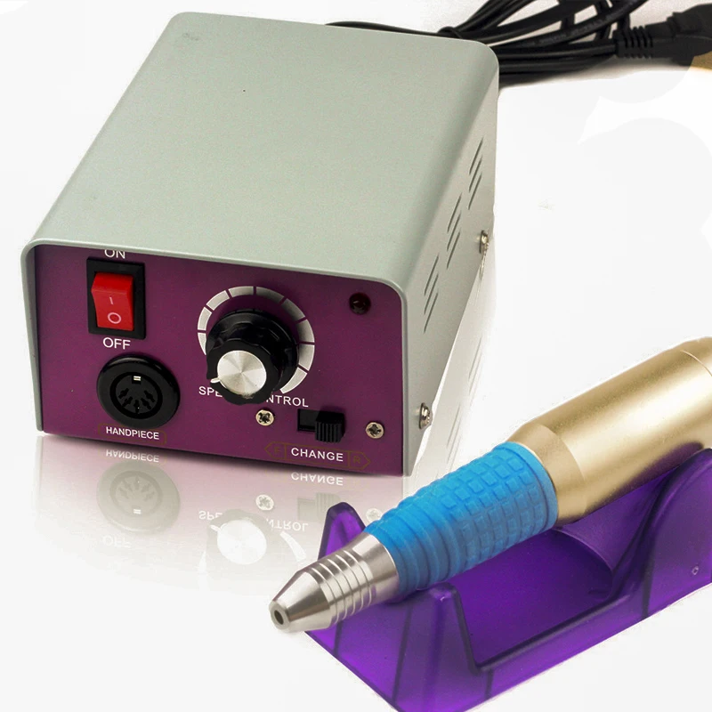 100 240V 25000 Rpm Professional Nail Polisher Tool Snail Art File Bits Manicure Kit Electric Nail