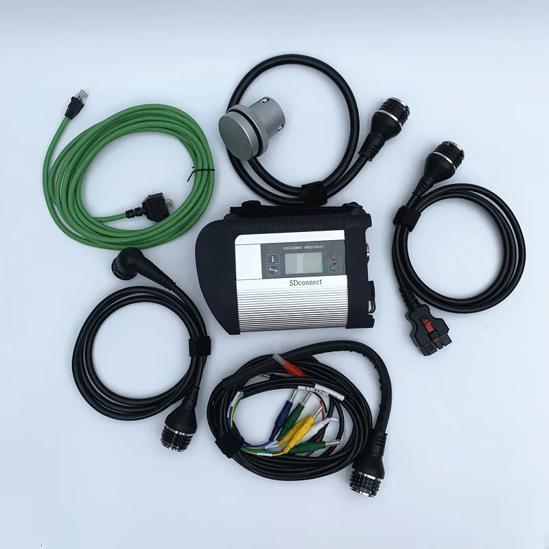  Wifi MB Star C4 con 5 Cables SDconnect diagnóstico multiplexor con software v2019.07 hdd soporte co