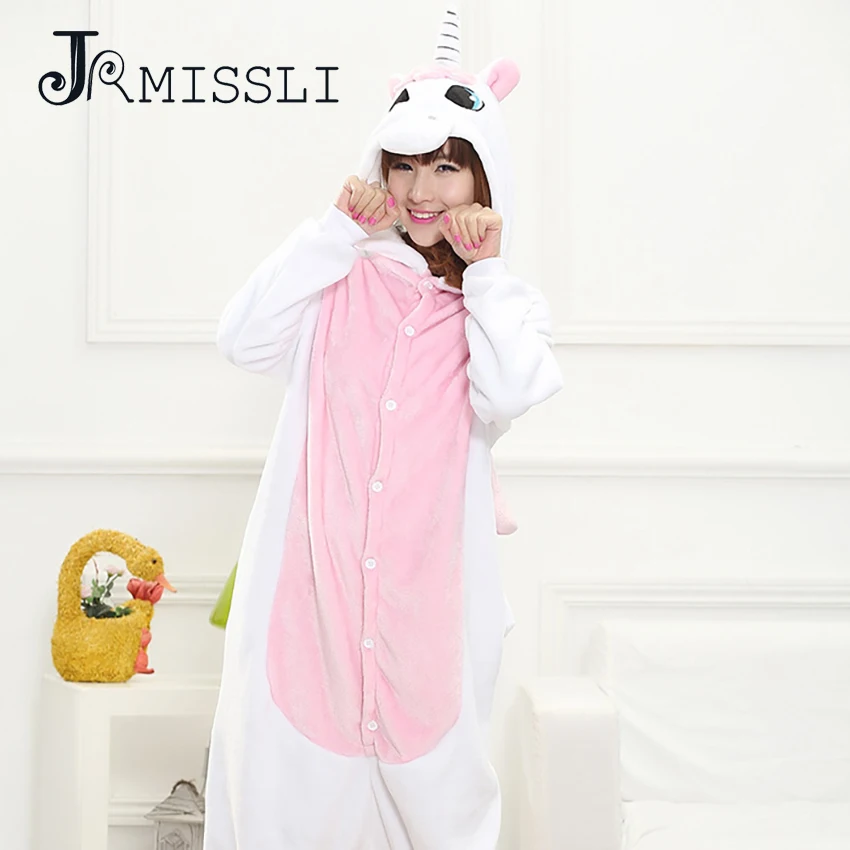 JRMISSLI Autumn Onesies for adults Flannel Anime Pajama Cartoon Cosplay