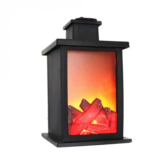 Durável para Jardim Lareira Queima Efeito Lanterna Luz Lâmpada Gramado Quarto -- M25 1 Pcs Led 8 1 pcs lareira led queima efeito lanterna