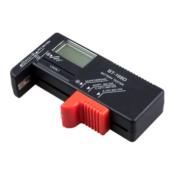 THGS New UK Battery Tester Volt Checker for 9V 1.5V and AA AAA Cell Batteries