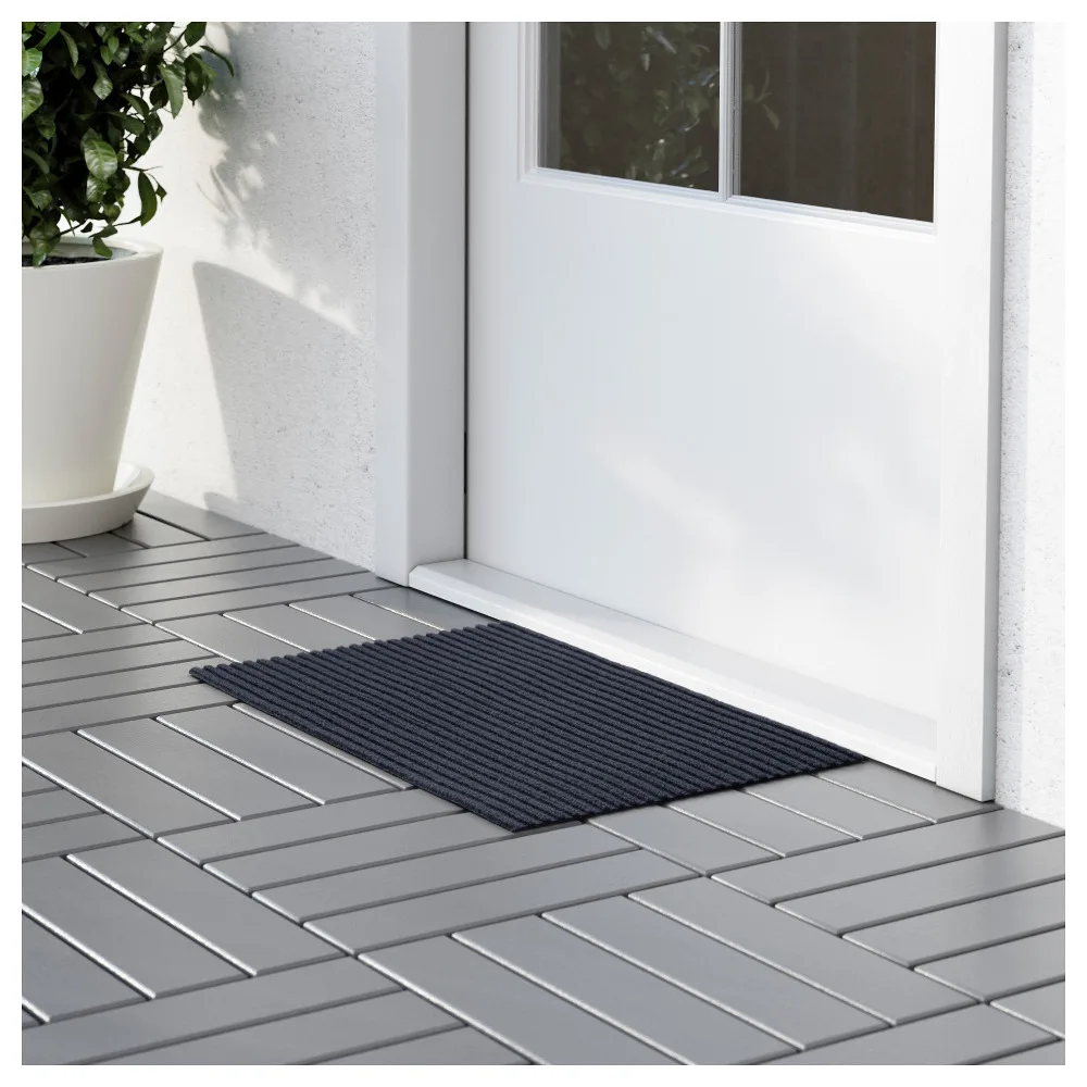 

55x33cm Door mat, dark blue