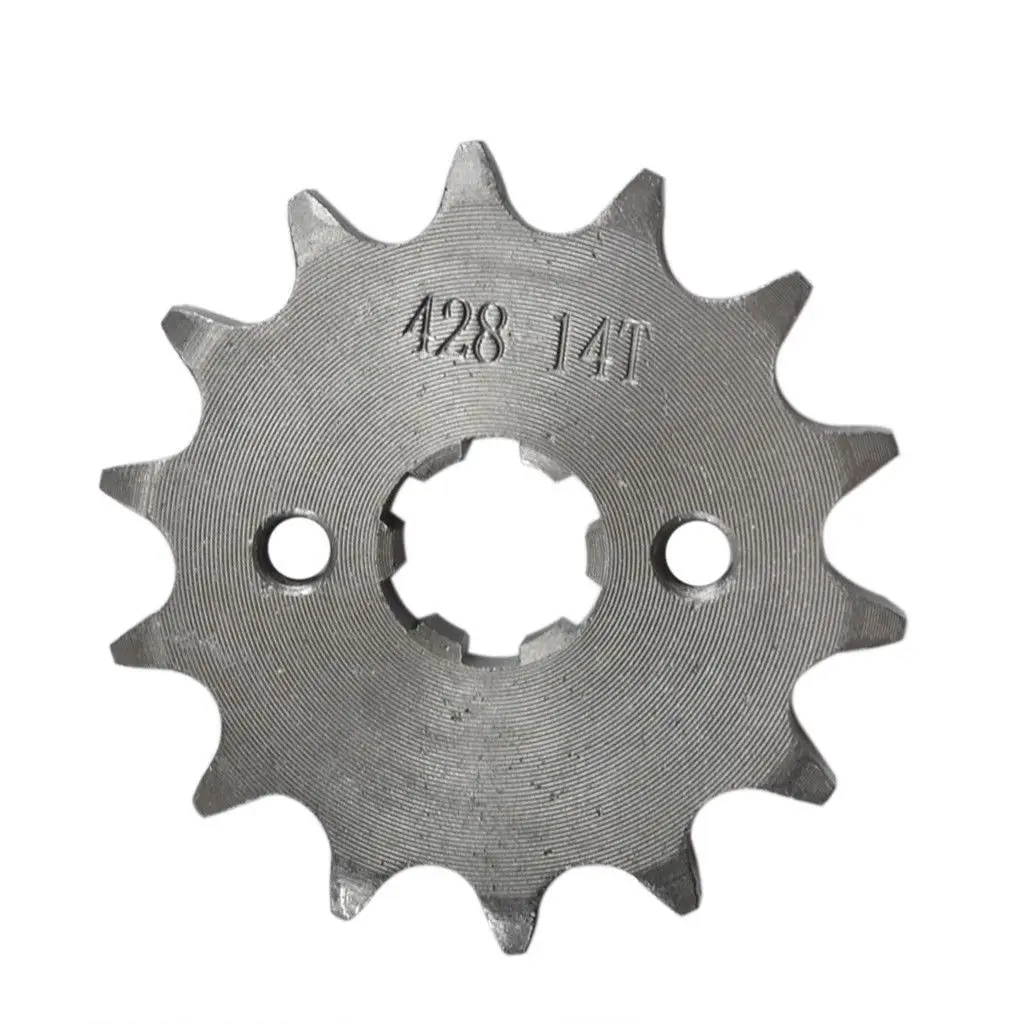 Buy 428 14T 17mm 428 Size 14 Teeth Front Sprocket For