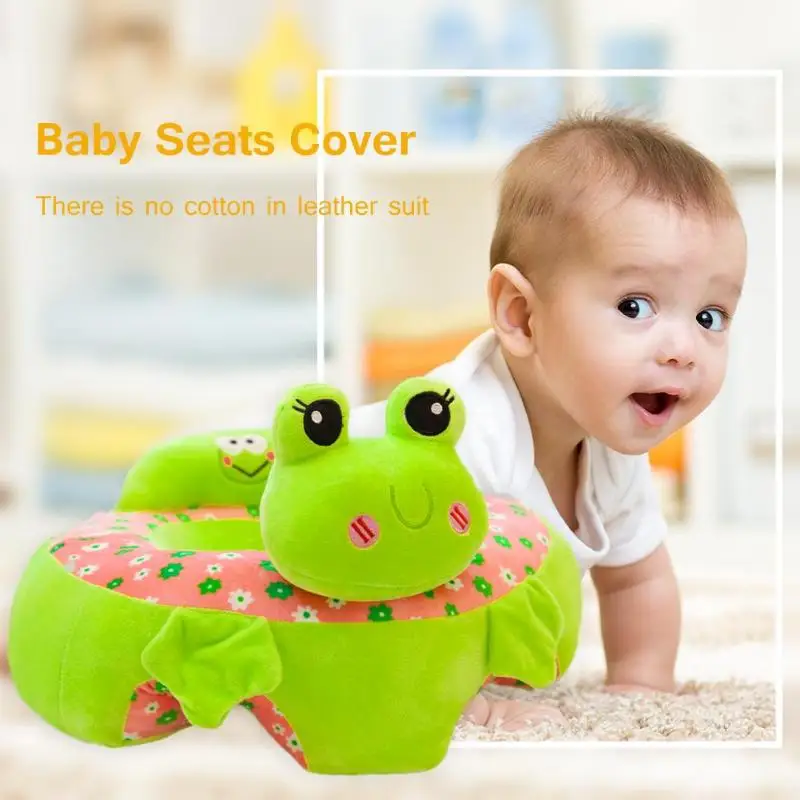 Portable Feeding Chair Baby Seats Sofa Toys Cartoon Animal Seat Support Seat Kids Plush Toy