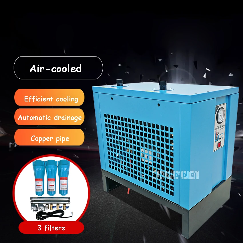 XL-6.8 холодильная сушилка воздушный компрессор высокого качества холодильная сушилка осушитель воздуха 6800L 220 V 1.5KW R2 0,2-1.0MPA