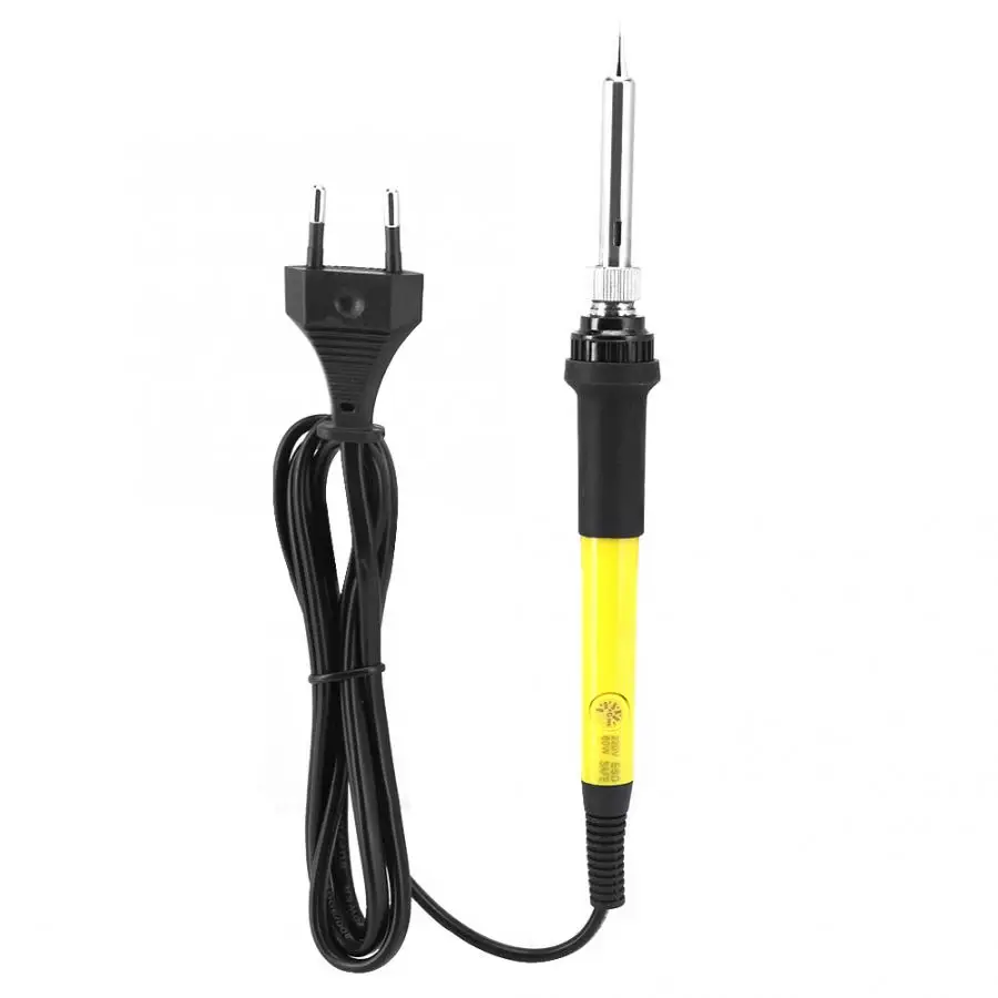 

TS100 Soldering Iron Adjustable Electric Temperature Soldering Iron Welding Gun TU-093D+-60W EU Plug 220V Soldering Station