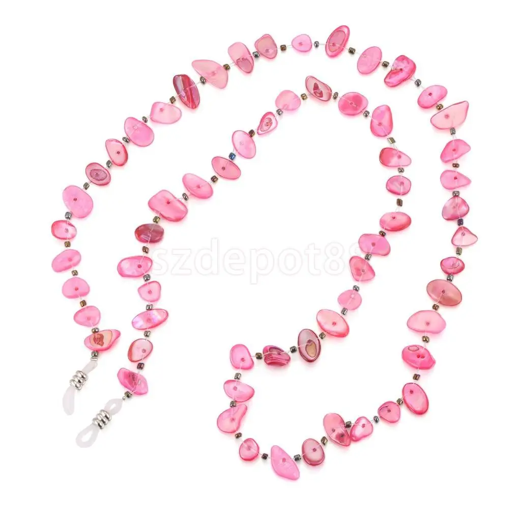 Glass Beads Beaded Eyeglass Chain Sunglasses Holder Keeper Eyeglass Lanyard Retainer Necklace