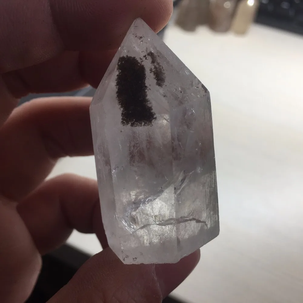 Акция на годовщину 2019 HD374 (47 г) единственный натуральный зеленый Phantom Quartz Crystal Healing
